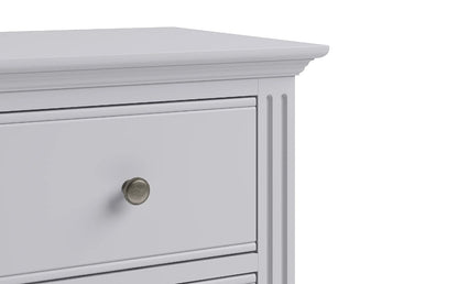 Chest of DrawersBerkeley Painted Grey 5 Drawer Chest of Drawers