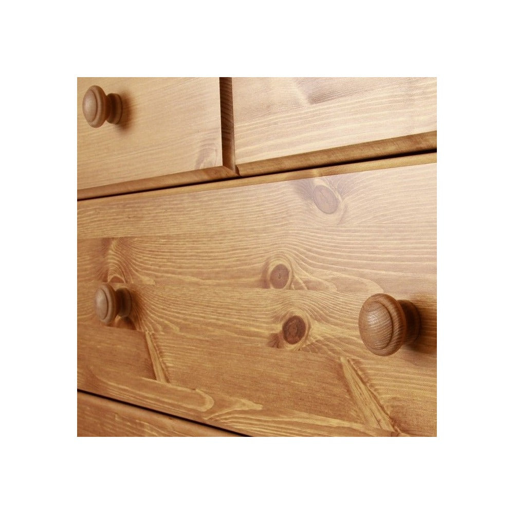 Chest of Drawers: Pine 6 Drawer