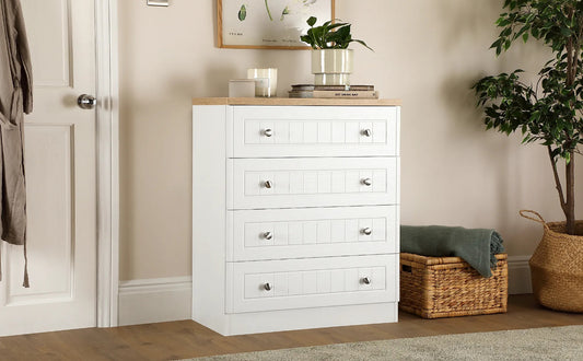 Chest Of Drawers : Oak 6 Drawer Dressing Table