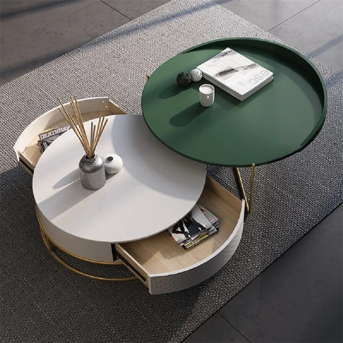 Coffee Table: 2-piece Tables with Storage
