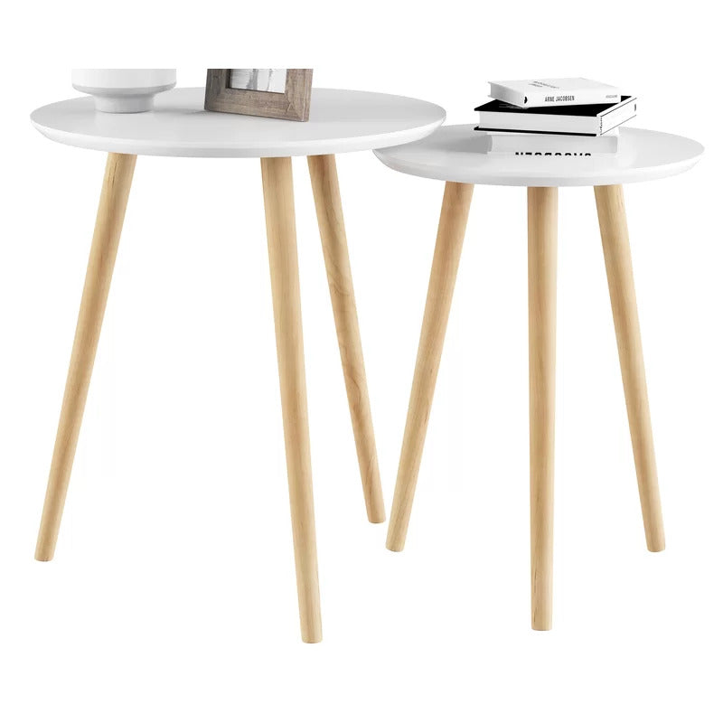 Coffee Table Set : DINO 3 Legs Nesting Tables