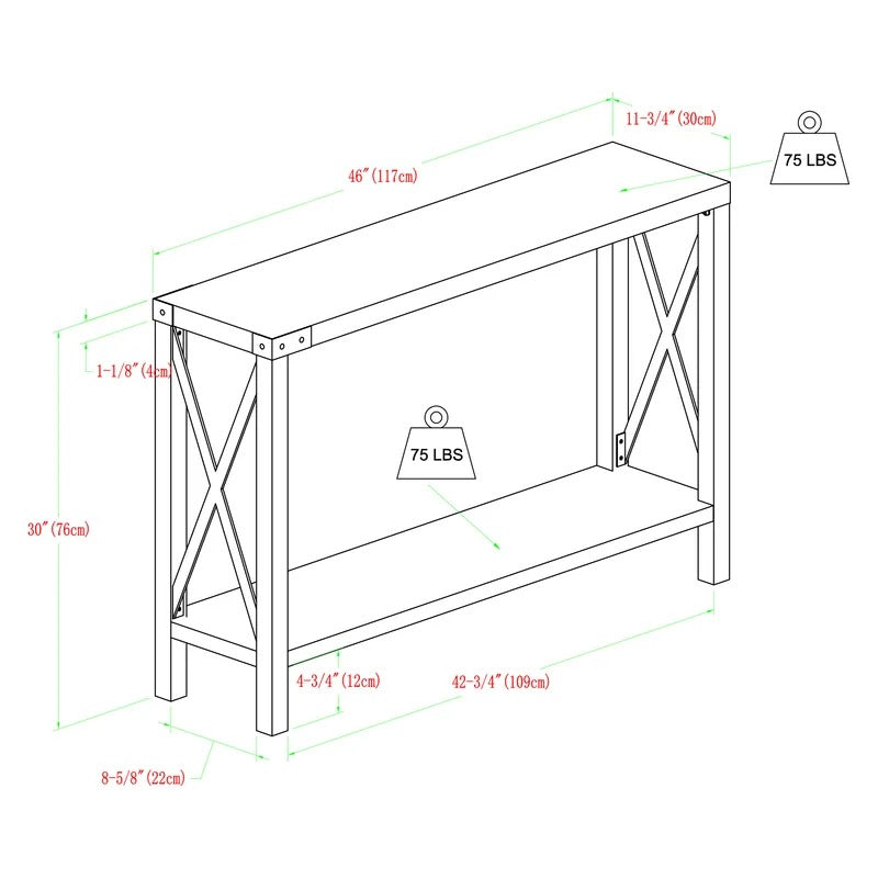 Console Table : Evo 46'' Console Table