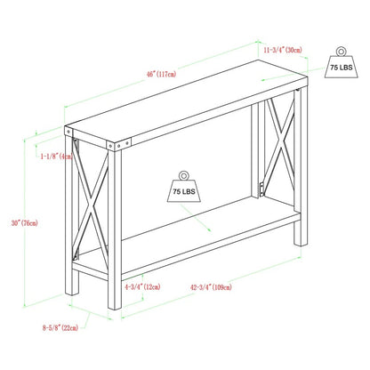 Console Table : Evo 46'' Console Table