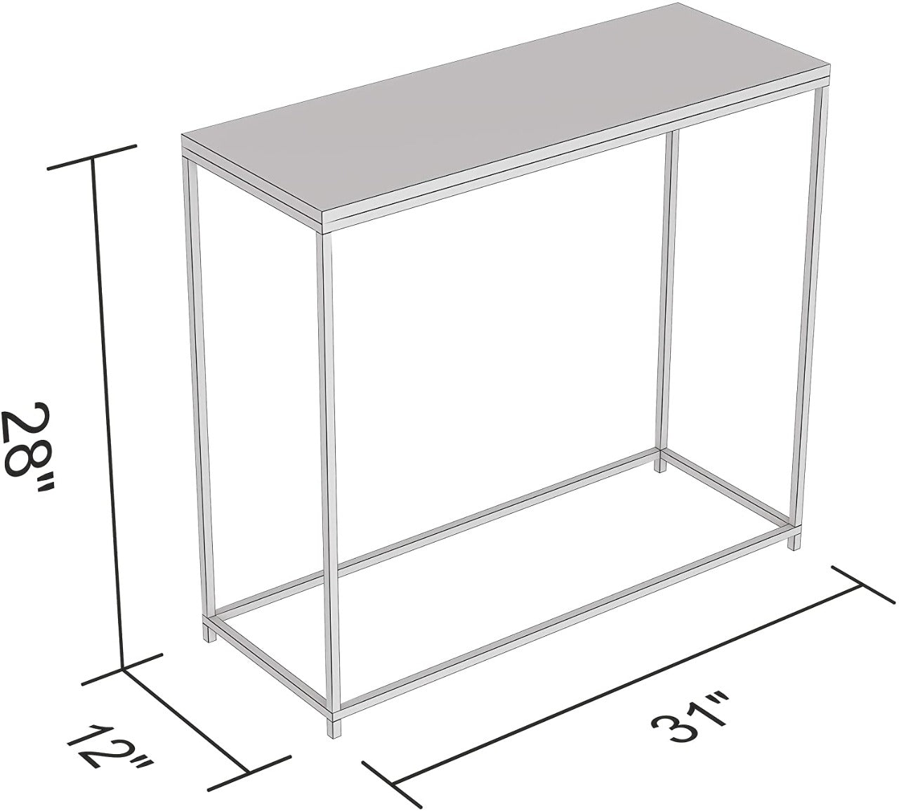 Console Table Mile 36'' Console Table