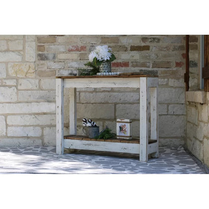 Console Table : Zoe 36'' Solid Wood Console Table