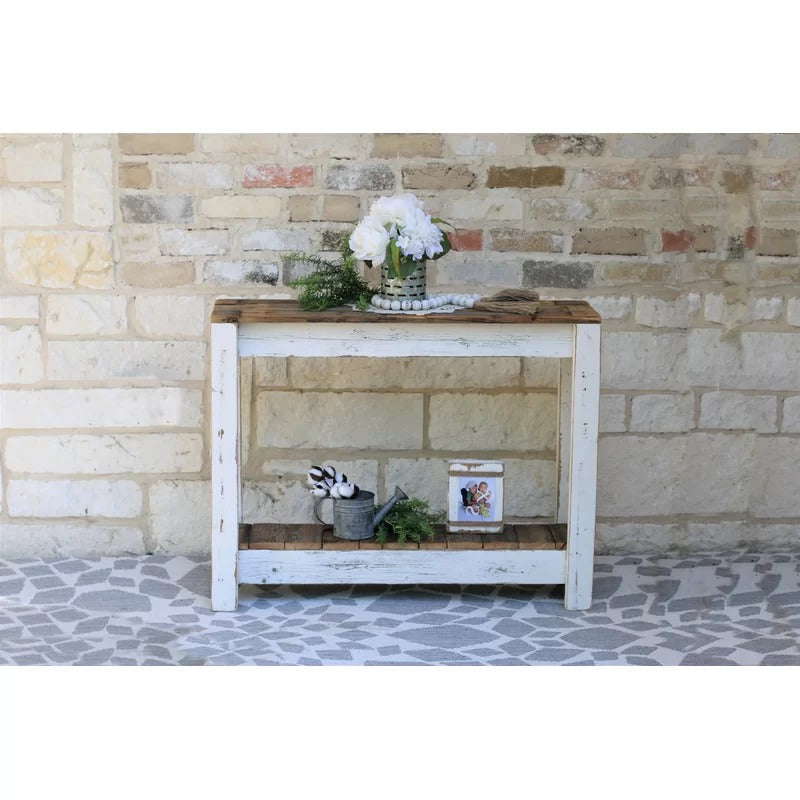 Console Table : Zoe 36'' Solid Wood Console Table