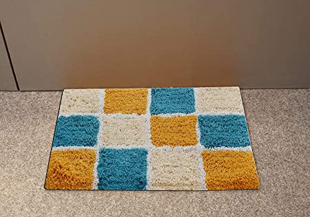 Doormats: Cotton Door Mat - 16"x24", Multicolour Set of 3