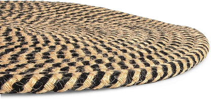 Carpets: Cotton Natural Reversible Floor Mats Round