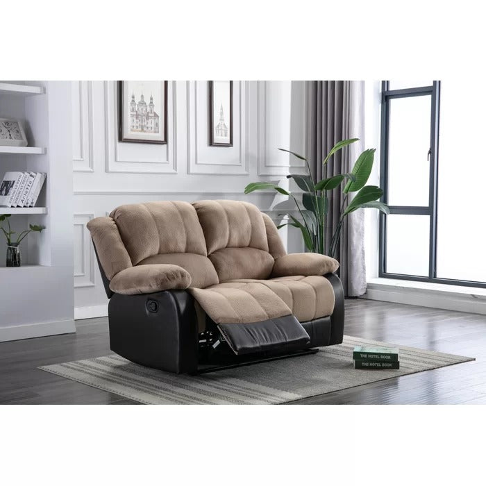 Couch: 62'' Pillow Top Arm Reclining