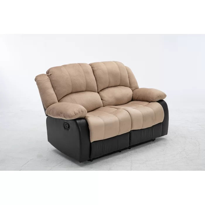 Couch: 62'' Pillow Top Arm Reclining