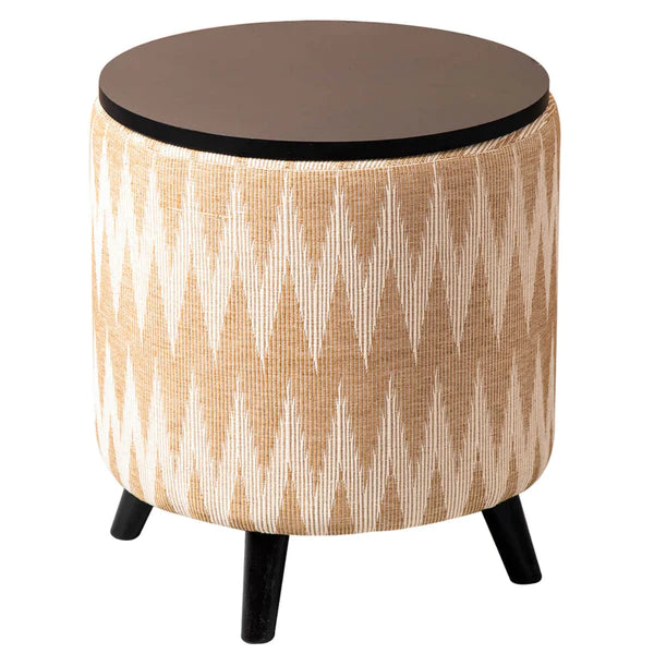 Storage Ottomans: Cotton Storage Ottoman