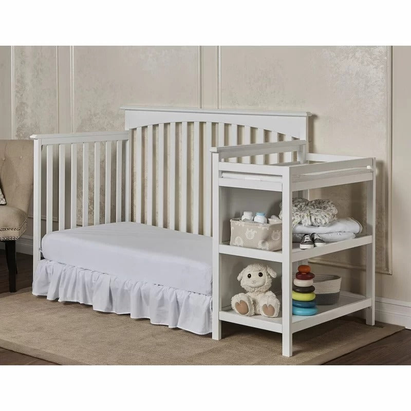 Cribs: 2-in-1 Convertible Crib and Changer