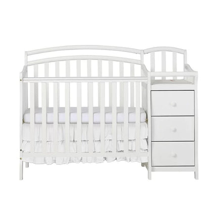 Cribs: 2-in-1 Mini Convertible Crib and Changer