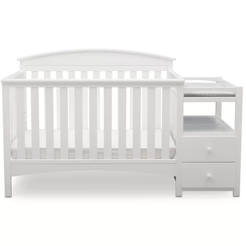Cribs: 4-in-1 Convertible Crib and Changer