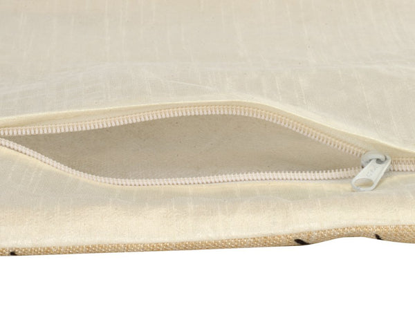 Cushion Covers: Geometric Decorative Hand Made Jute Throw/Pillow Cushion Covers