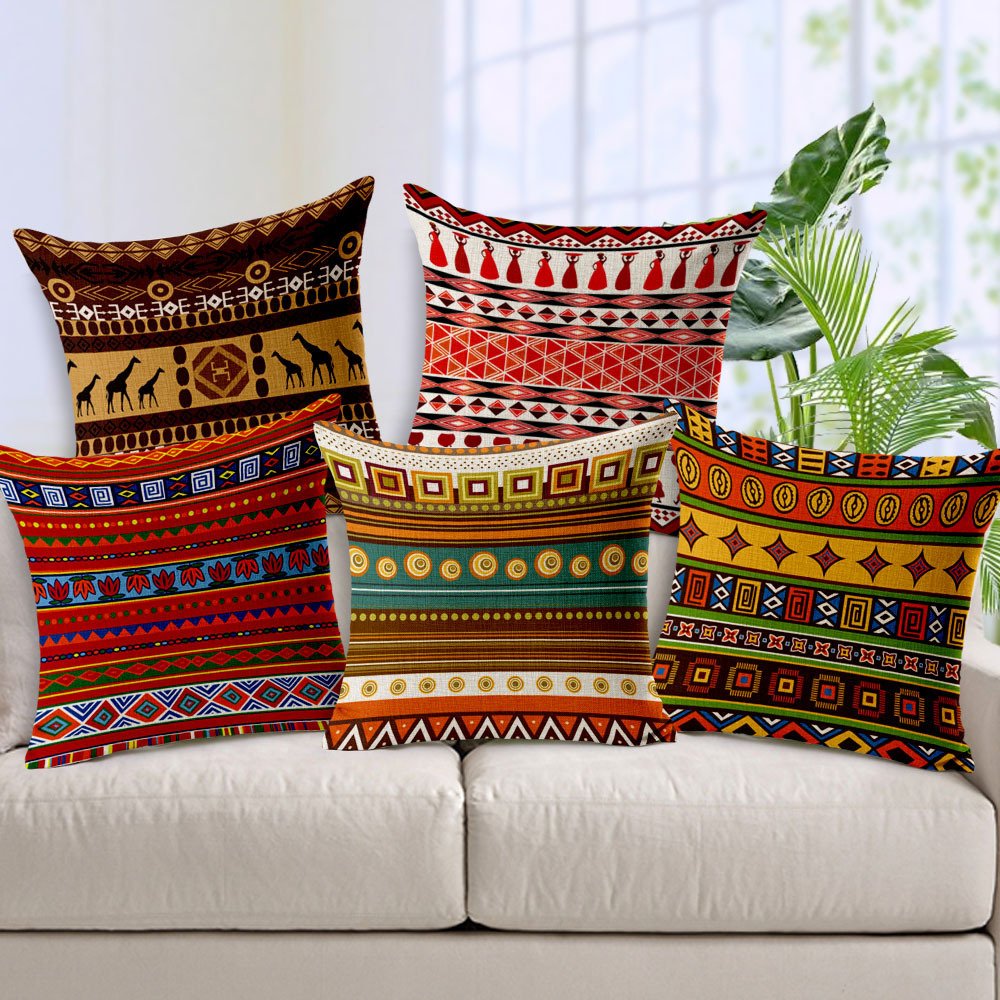 Cushion Covers: Decorative Hand Made Jute Throw/Pillow Cushion Covers