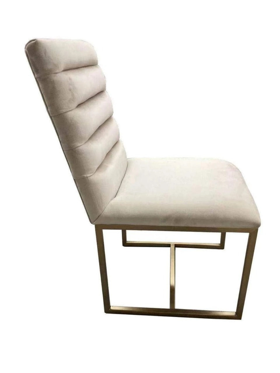 DINING CHAIRS: Modrest MICK Gold Dining Chair