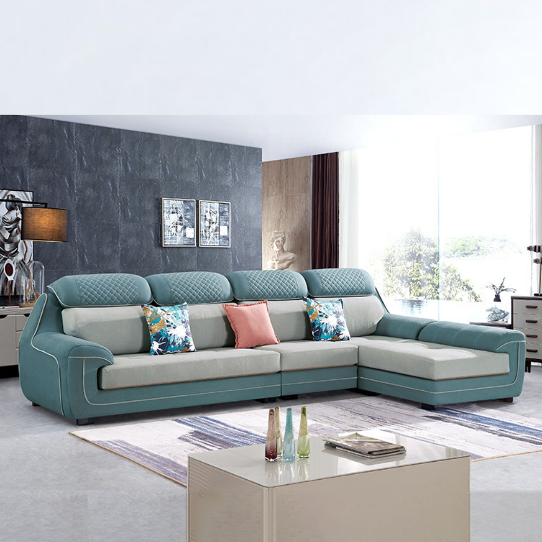 Designer Sofa Set:- Modern Fabric Upholstered Luxury Furniture Sofa Se –  Gkw Retail