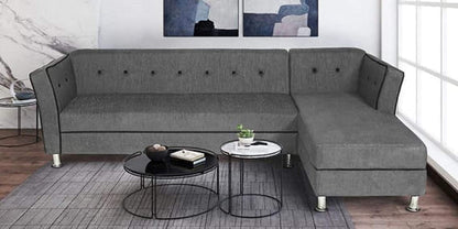 Designer Sofa Set:- Dora L Shape 5 Seater Fabric Luxury Furniture Sofa Set