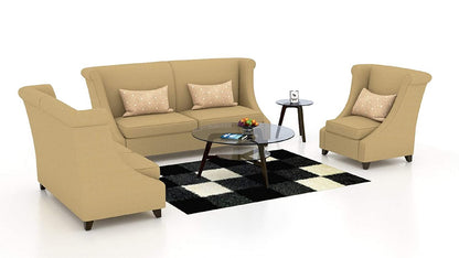 Designer Sofa Set:-Paes 3+2+1 Fabric Sofa Set Luxury Furniture