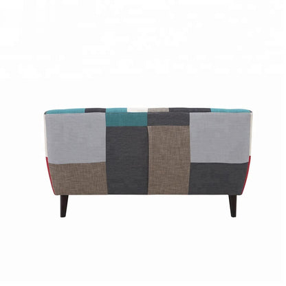 Designer Sofa Set : Fabric Legs Wood Luxury Furniture Sofa Set ( Multicolour)