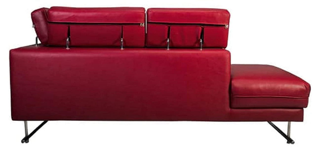 Designer Sofa Set:- Hugo L Shape 5 Seater Leatherette Sofa Set Luxury Furniture