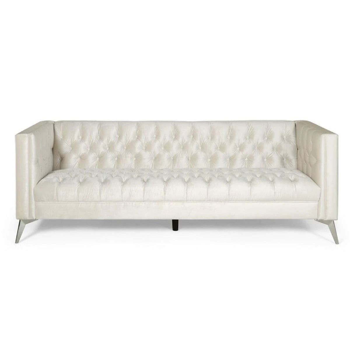 Designer Sofa Set:- Logue 3 Seater Velvet Fabric Luxury Furniture Sofa Set