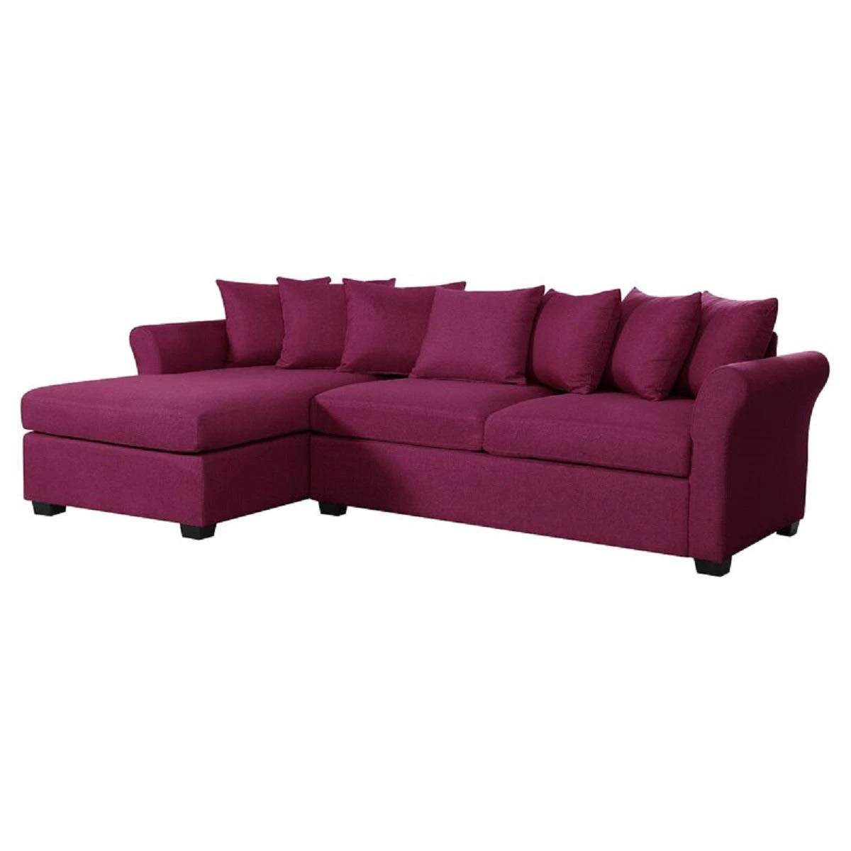 Designer Sofa Set:- Rain L Shape 5 Seater Fabric Luxury Furniture Sofa Set