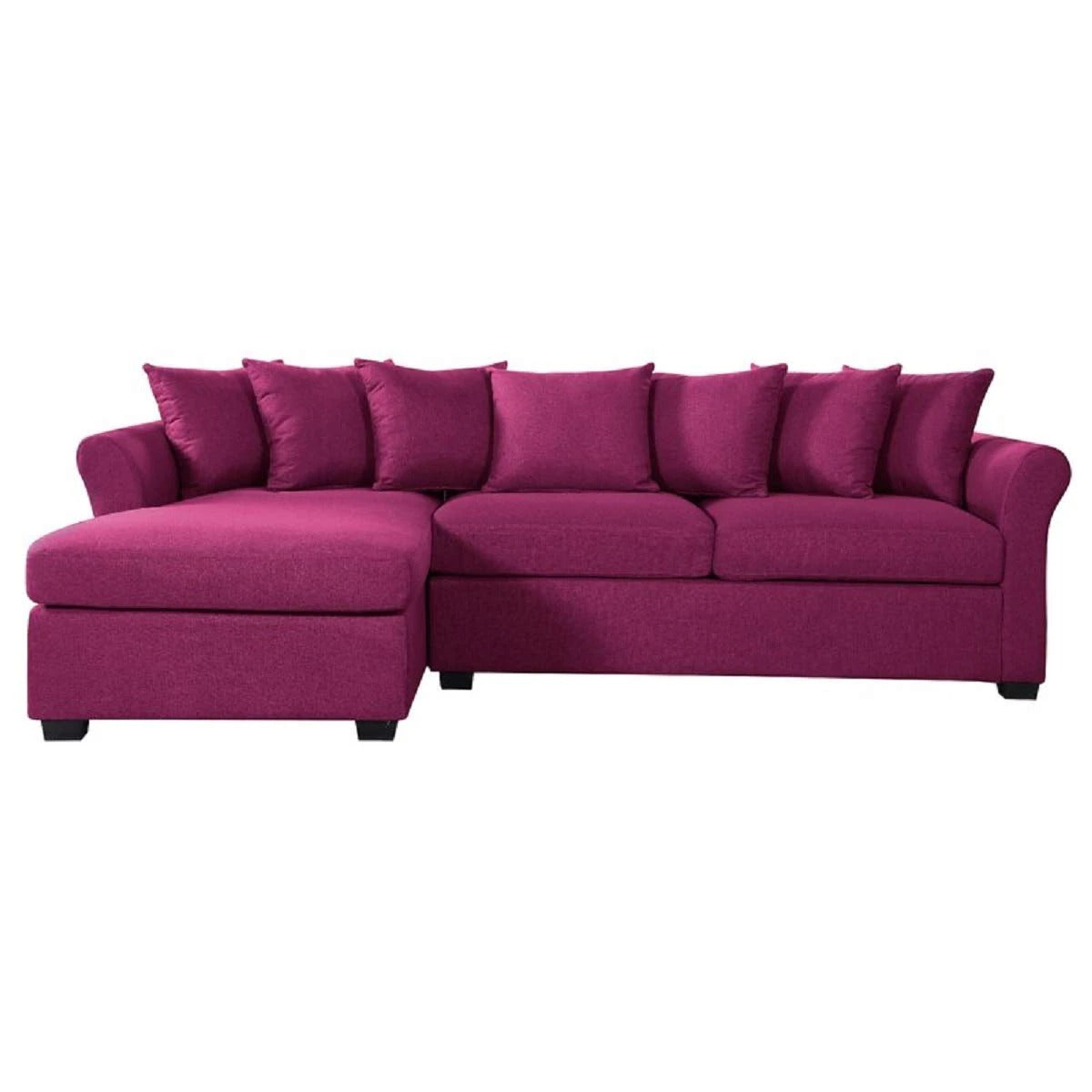 Designer Sofa Set:- Rain L Shape 5 Seater Fabric Luxury Furniture Sofa Set