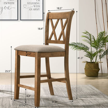 Dining Chair : 4 - Person Counter Height Dining Set