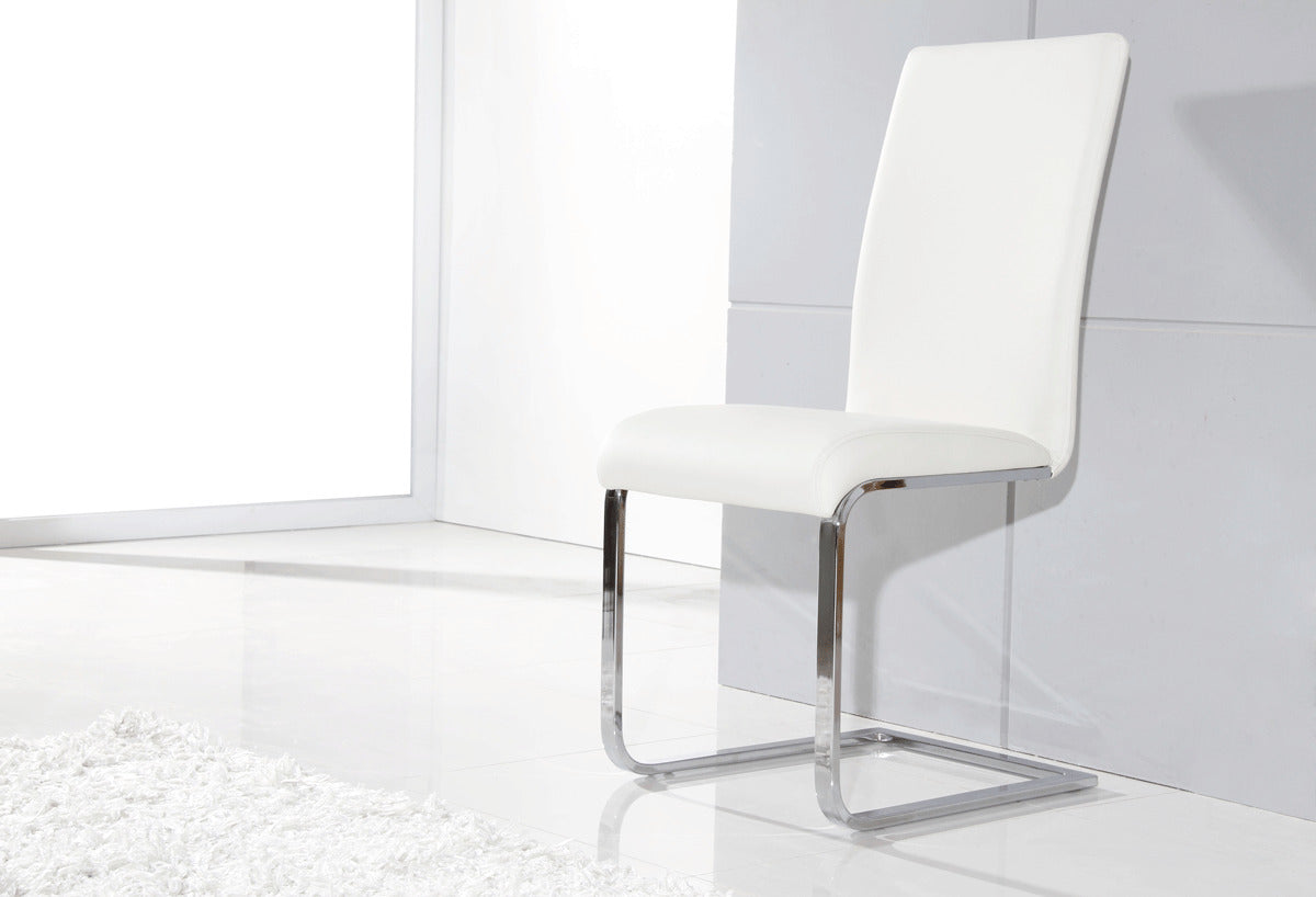 Dining Chair COOM Modern White Dining Chair (Set of 2)
