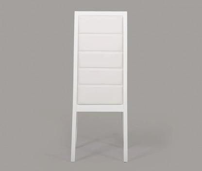 Dining Chair  DENO Contemporary White Dining Chair (Set of 2)