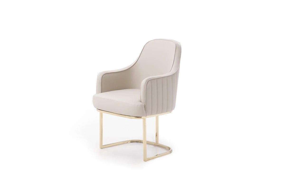 Dining Chair TACO Gold Dining Chair