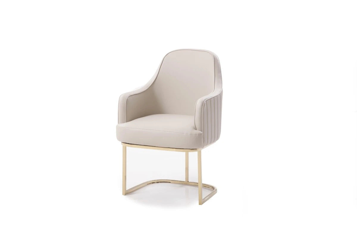 Dining Chair TACO Gold Dining Chair