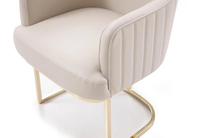 Dining Chair TACO Gold Dining Chair