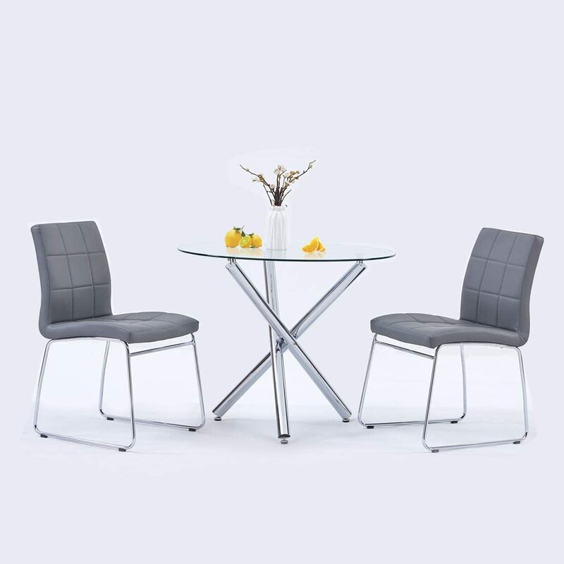 Dining Set - 3 Person Round Dining Table Set
