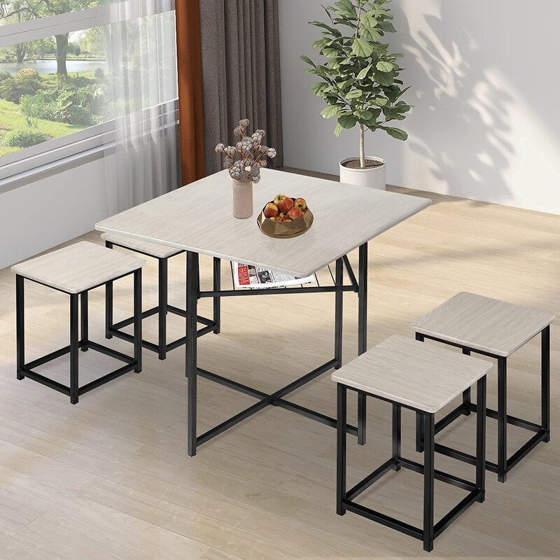 Dining Set : - 4 Person Breakfast Nook Dining Set