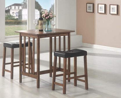 Dining Set: 2 Seater Counter Height Bar Table