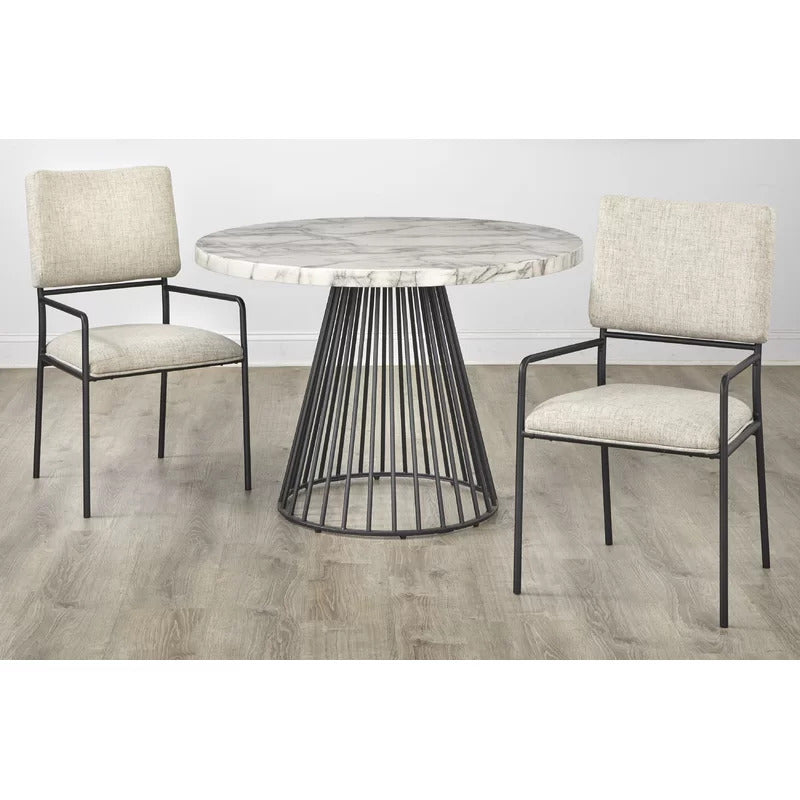 Dining Set: 2 Seater Round Dining Table Set