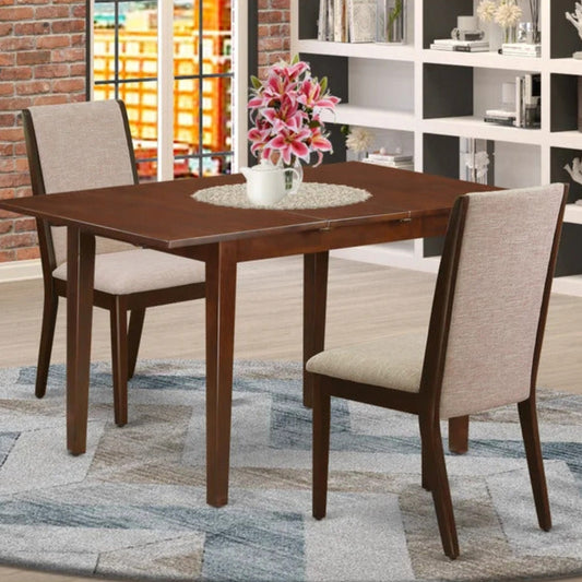 Dining Set 2 Seater Solid Wood Dining Set
