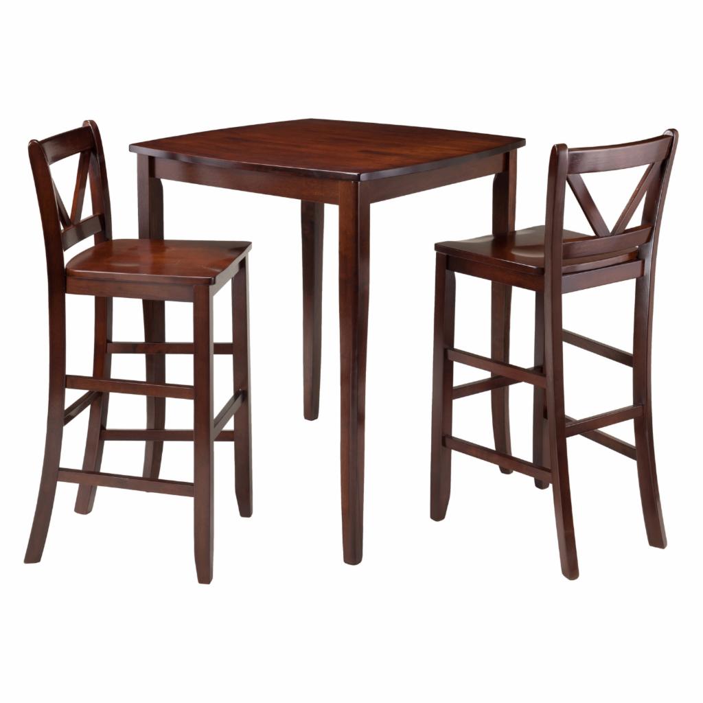 Dining Set: 3 Piece Counter Height Dining Table Set