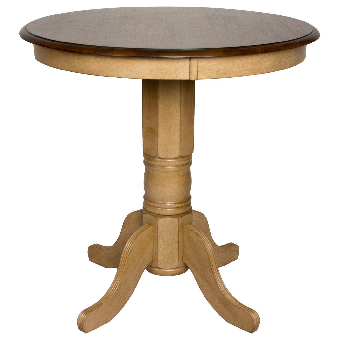 Dining Set: 3 Piece Round Counter Height Table Set