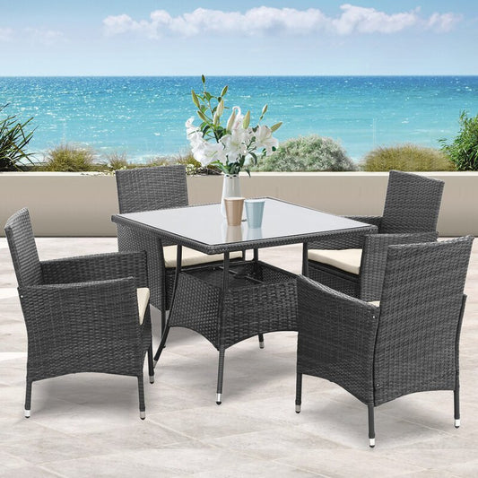 Dining Set: 4 - Person 35'' Long Dining Set