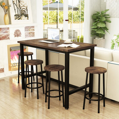 Dining Set: 4 - Person Counter Height Dining Set