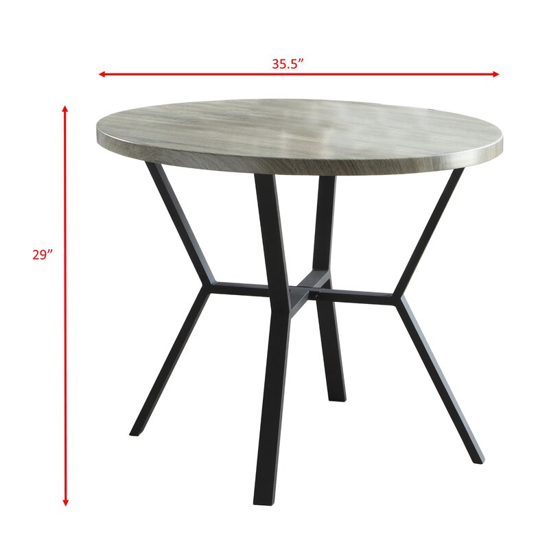 Dining Set : 4 - Person Round Dining Set