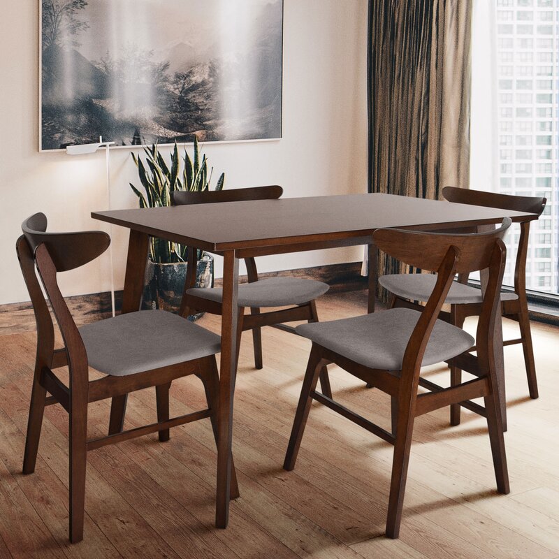 Dining Set : 4 Seater Rectangular Dining table & Chair