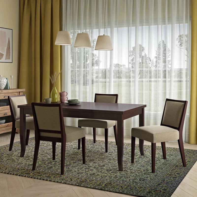 Dining Set: Butterfly Wooden 8 Seater Dining Set