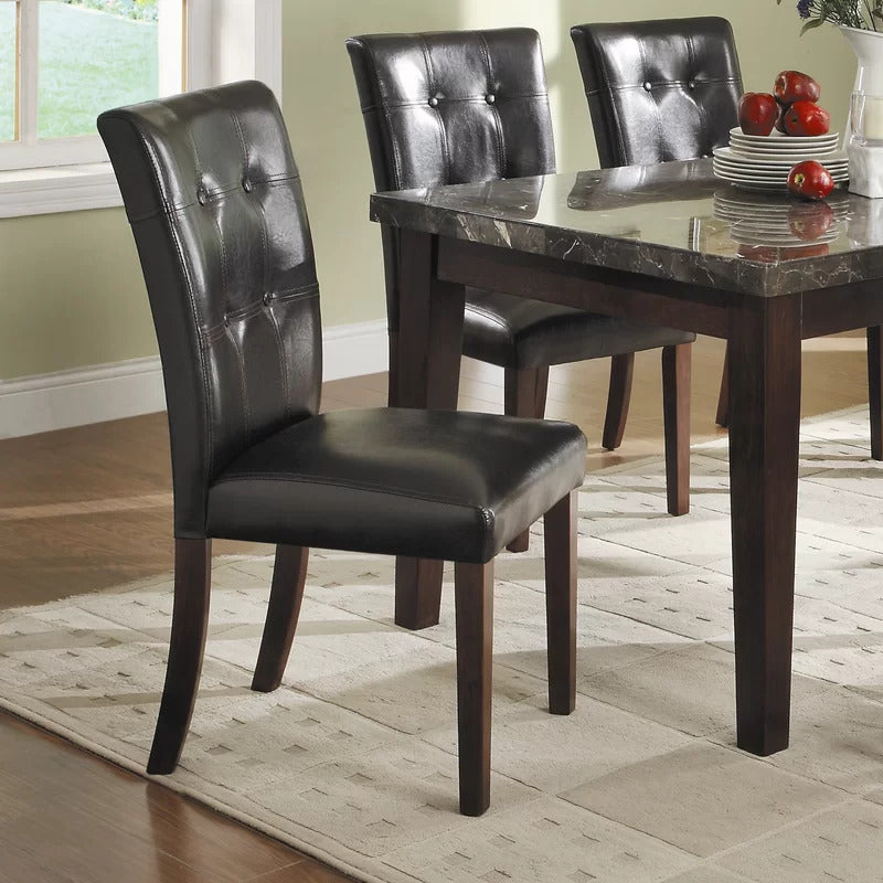 Dining Set: Dining Table with 6 Chairs Bar Height Dining Set