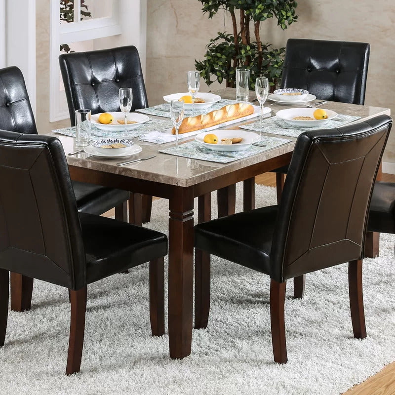 Extending table best sale and 6 chairs