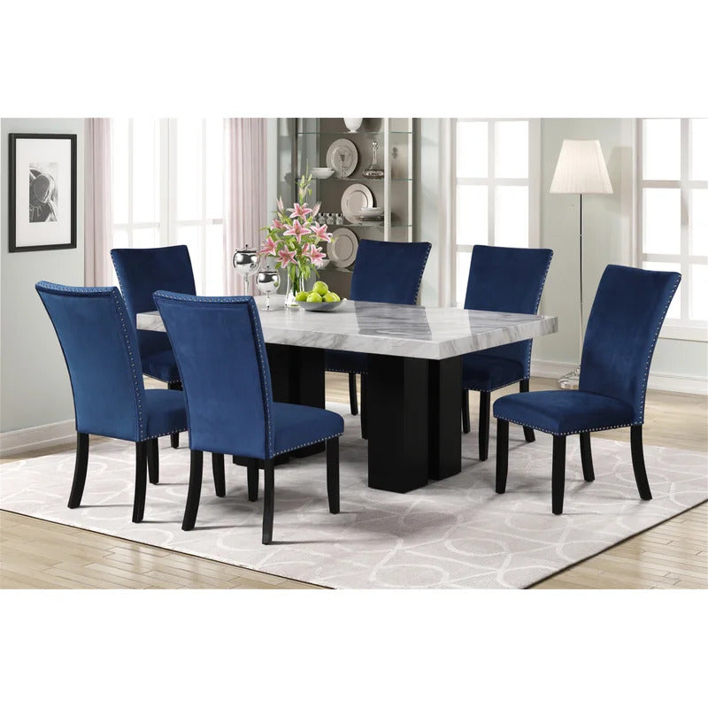 Dining Set Dining Table with 6 Chairs Dining Set GKW Retail